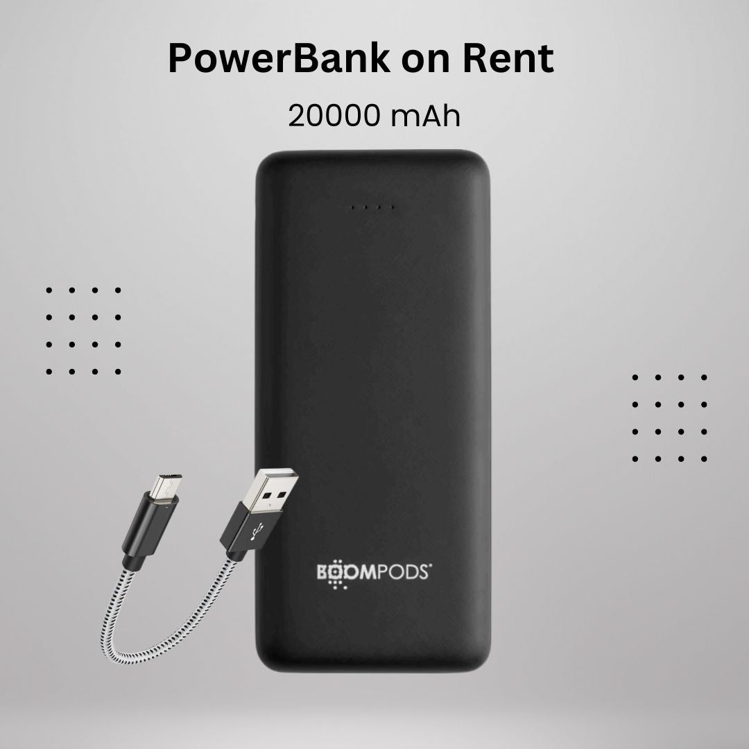PowerBank 20000 mAh on Rent – TravoBro