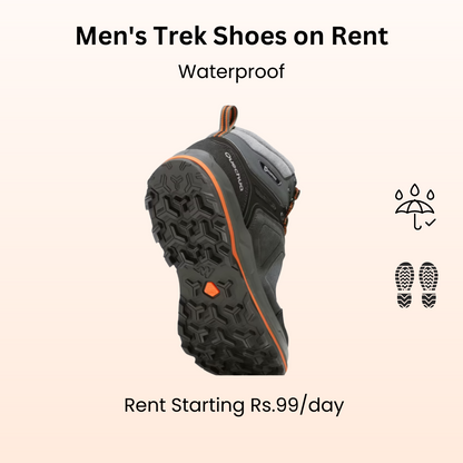 Men's Trekking Shoes on Rent