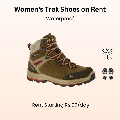 Women's Trekking Shoes on Rent