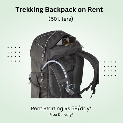 Trekking Backpack 50L on Rent