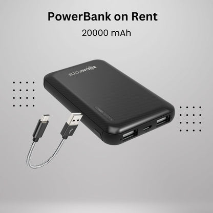 PowerBank 20000 mAh on Rent